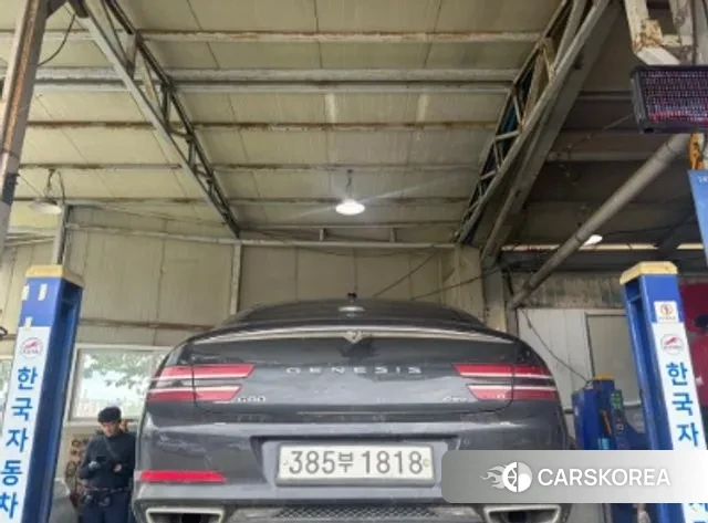 Genesis G80 (RG3) 2020 Черный из Кореи, фото 2