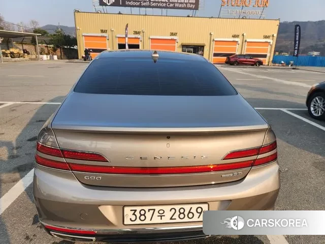 Genesis G90 2020 Песочный из Кореи, фото 2