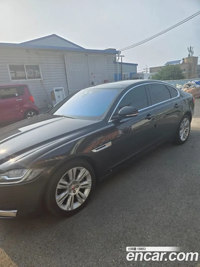 Jaguar XF (X260) 2018 Черный из Кореи, фото 3
