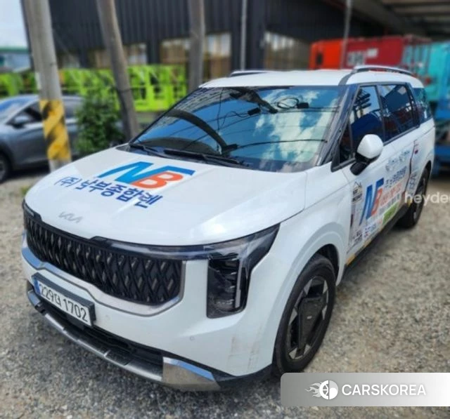 Kia The New Carnival 4th Generation 2024 Белый из Кореи, фото 2