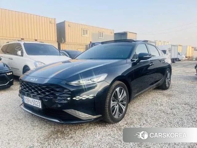 Kia K8 Hybrid 2021 Синий из Кореи, фото 5