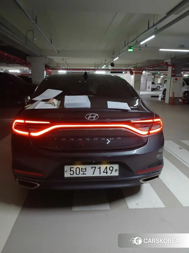 Hyundai Grandeur IG 2019 Серебристо-серый из Кореи, фото 2