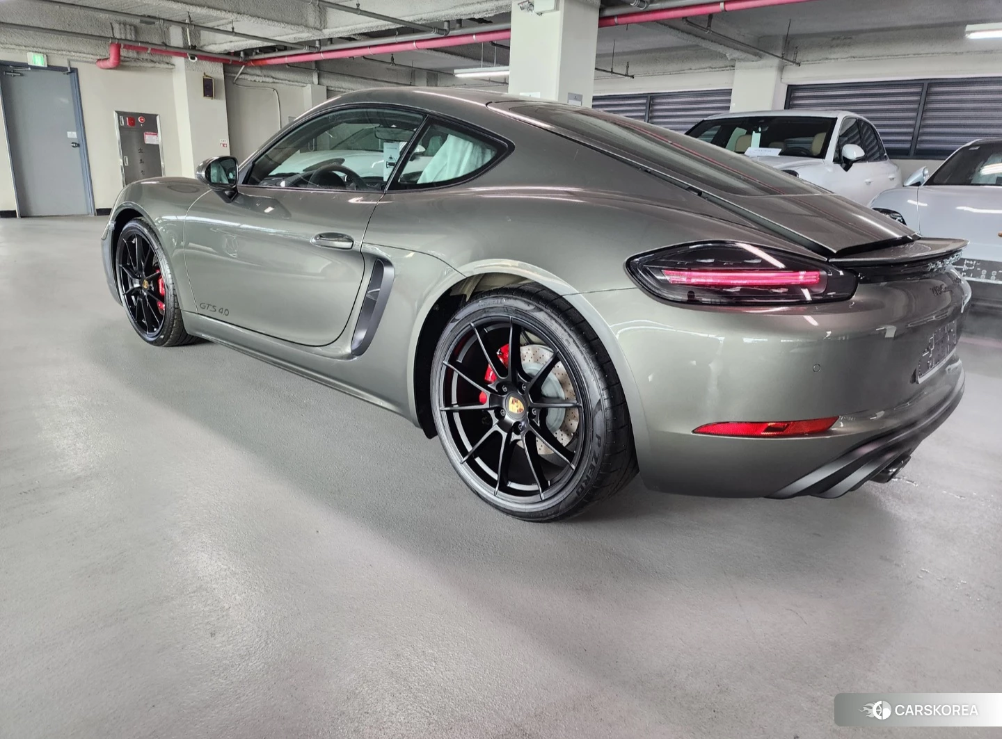 Porsche 718 Cayman 2023 Зеленый из Кореи, фото 4