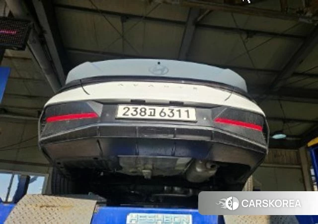 Hyundai The New Avante (CN7) 2025 Белый из Кореи, фото 2