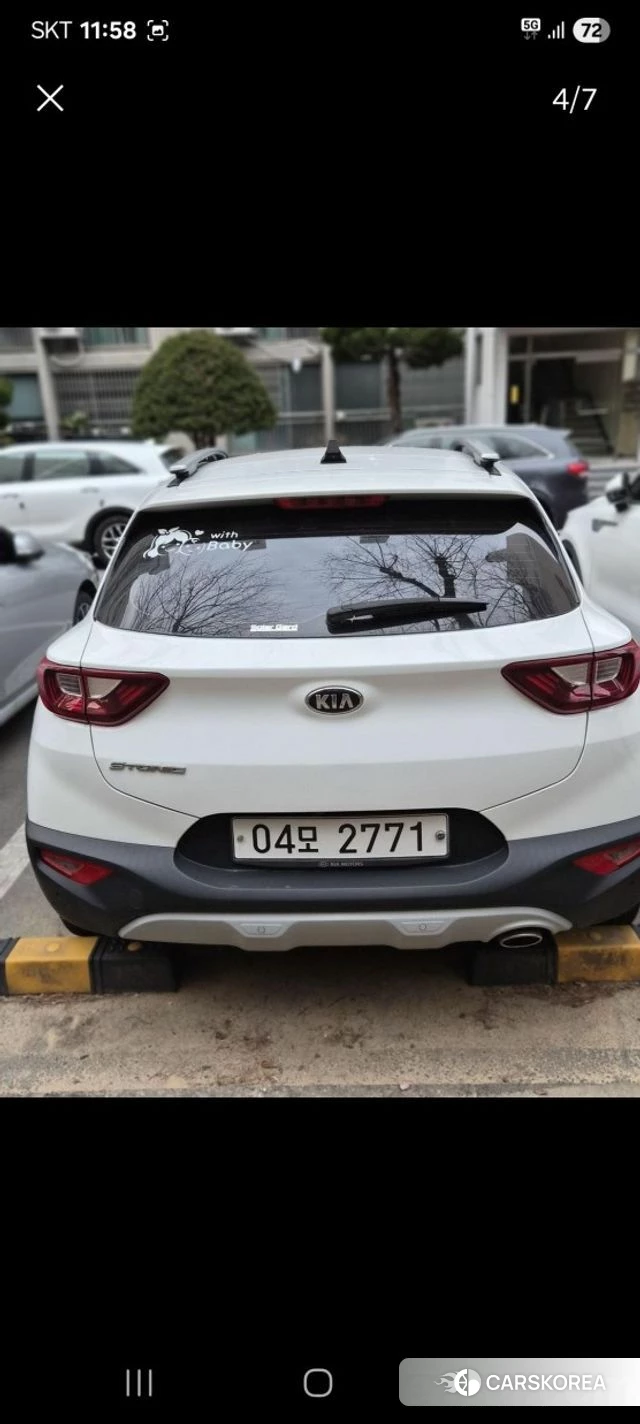 Kia Stonic 2018 Белый из Кореи, фото 2