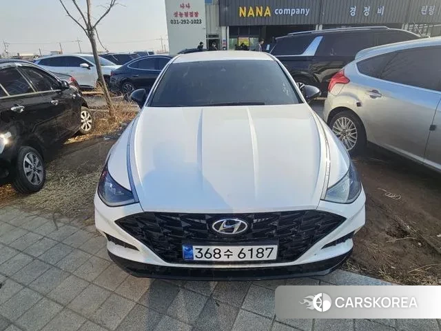 Hyundai Sonata (DN8) 2022 Черный из Кореи, фото 3