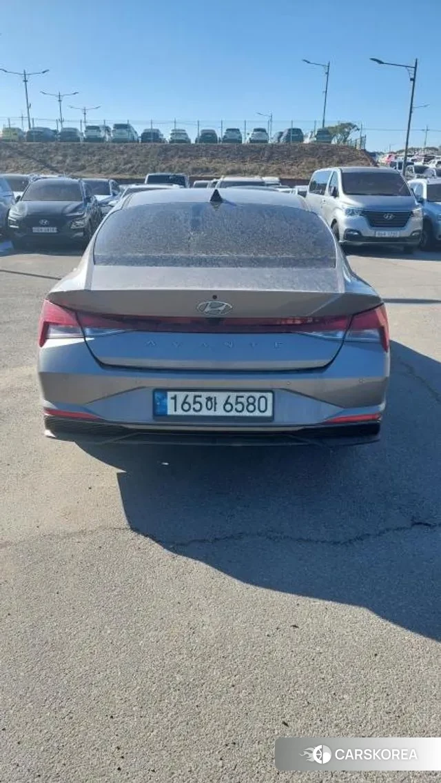 Hyundai Avante Hybrid (CN7) 2021 Серый из Кореи, фото 2