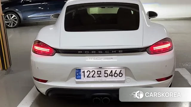 Porsche 718 Cayman 2018 Белый из Кореи, фото 2