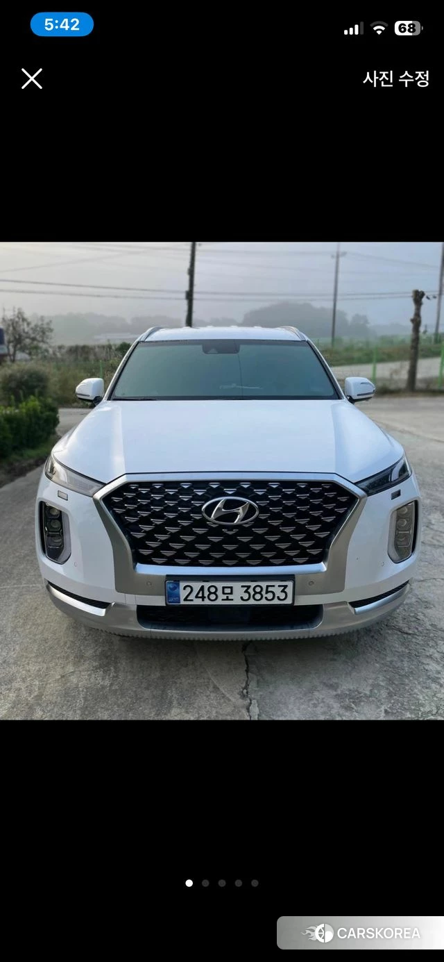 Hyundai Palisade 2020 Белый из Кореи, фото 2
