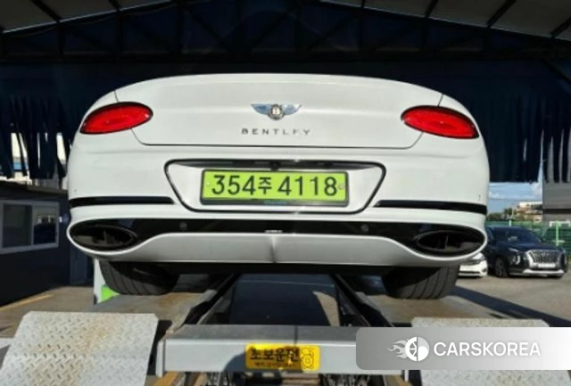 Bentley Continental GT 3rd Generation 2019 Белый из Кореи, фото 2