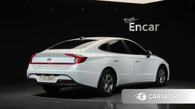 Hyundai Sonata (DN8) 2019 Белый из Кореи, фото 2