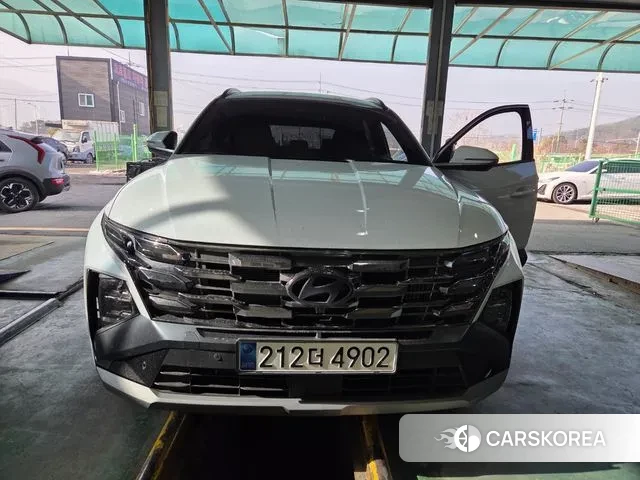 Hyundai The New Tucson Hybrid (NX4) 2024 Белый из Кореи, фото 5