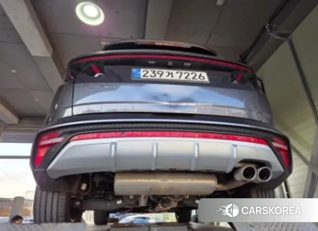 Hyundai Tucson Hybrid (NX4) 2021 Серый из Кореи, фото 2