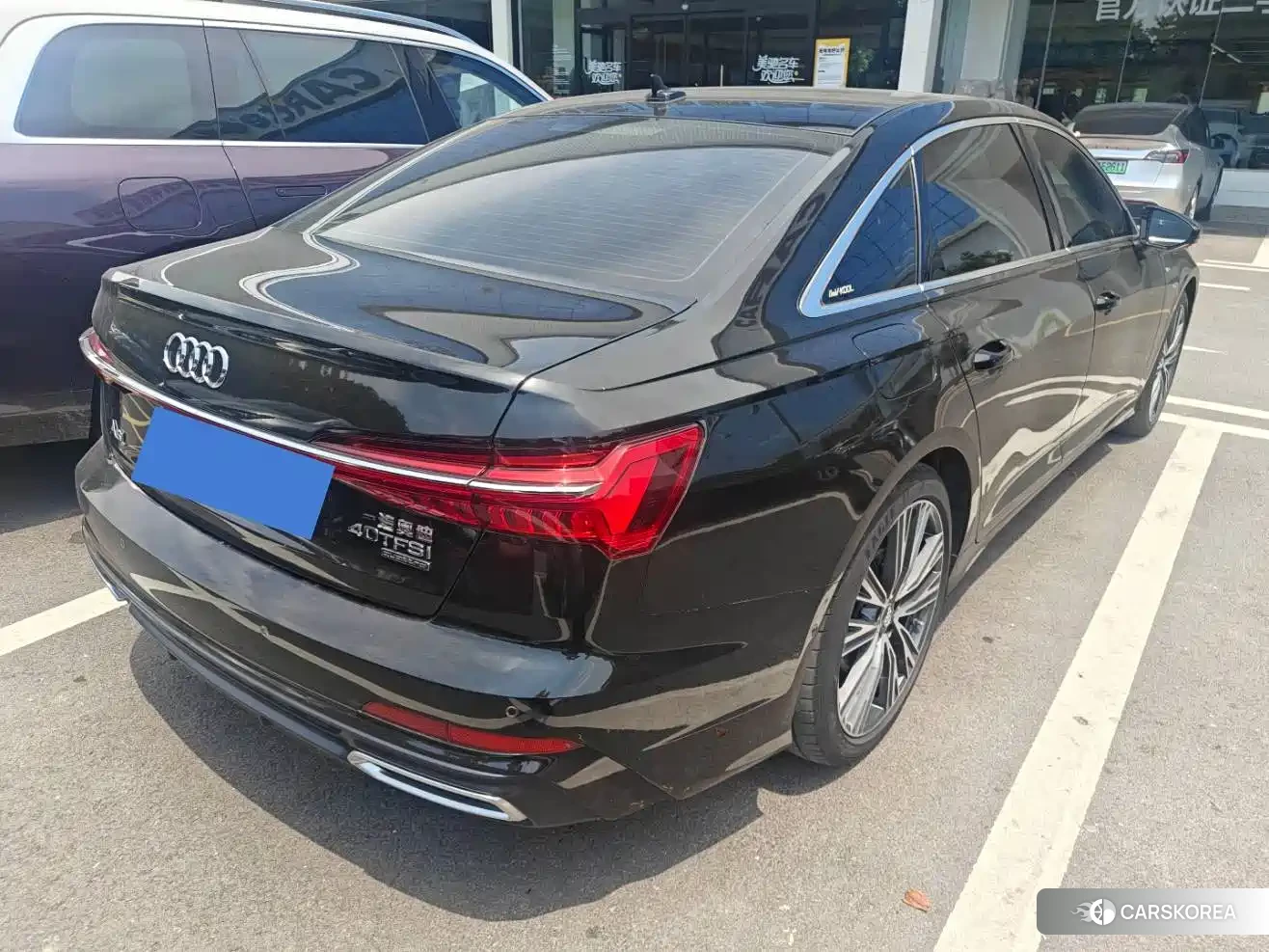 Audi A6L 2021 Черный из Китая, фото 2