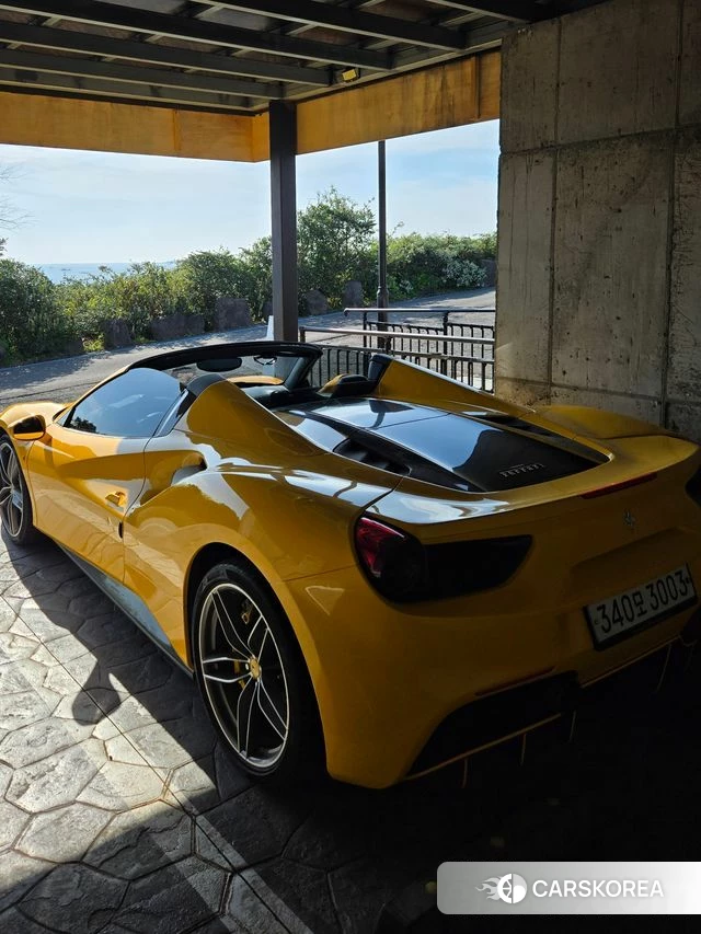 Ferrari 488 Spider 2018 Оранжевый из Кореи, фото 5