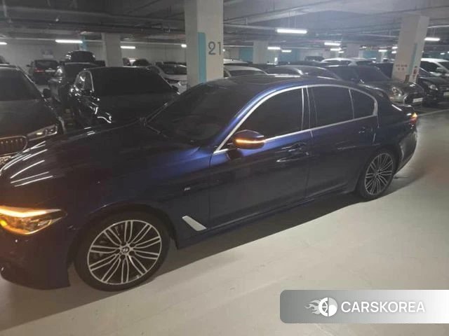 BMW 5 Series (G30) 2020 Синий из Кореи, фото 2