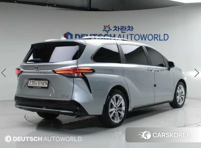 Toyota Sienna 4th Generation 2023 Серый из Кореи, фото 2