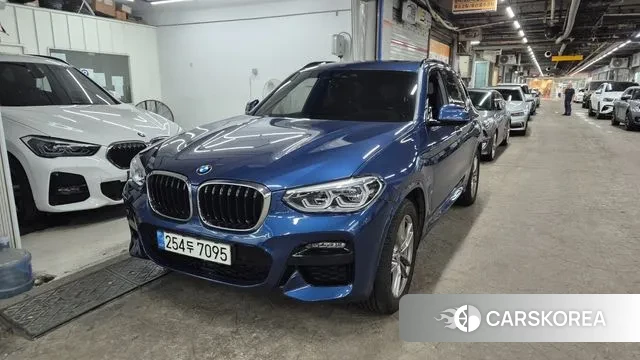BMW X3 (G01) 2021 Синий из Кореи, фото 3