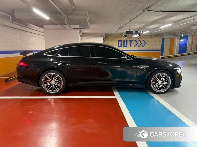 Mercedes-Benz AMG GT 2023 Черный из Кореи, фото 2