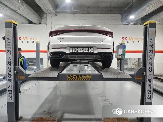 Kia K5 3rd generation 2022 Белый из Кореи, фото 2