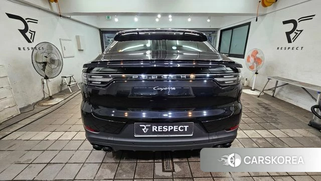 Porsche Cayenne (PO536) 2021 Черный из Кореи, фото 4