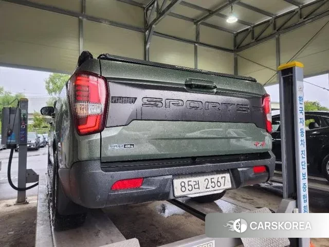 Ssangyong The New Rexton Sport 2021 Серый из Кореи, фото 2