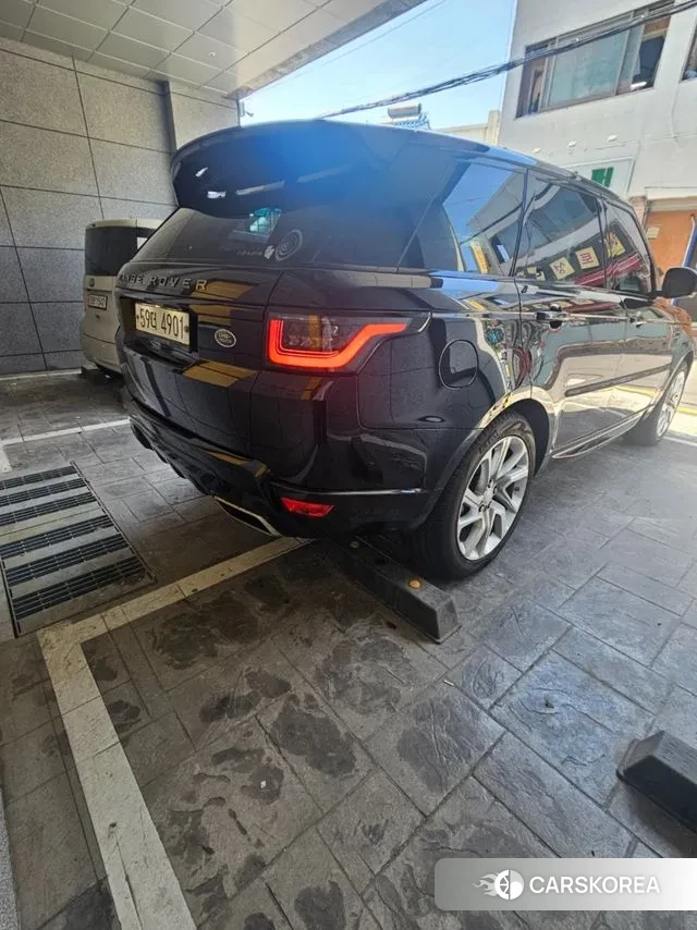 Land Rover Range Rover Sport 2nd Generation 2018 Черный из Кореи, фото 2