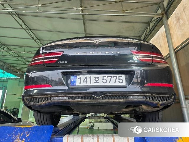Genesis G80 (RG3) 2021 Черный из Кореи, фото 2