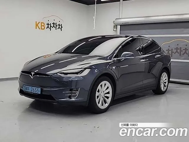 Tesla Model X 2019 Серый из Кореи, фото 2
