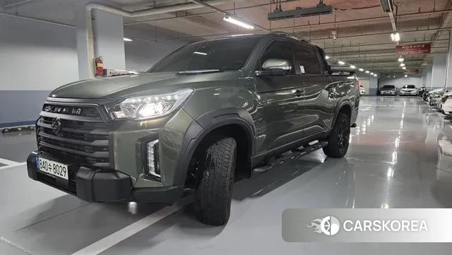 Ssangyong The New Rexton Sports Cannes 2022 Светло-зеленый из Кореи, фото 5