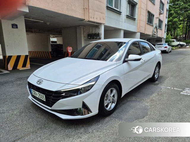 Hyundai Avante (CN7) 2021 Белый из Кореи, фото 5