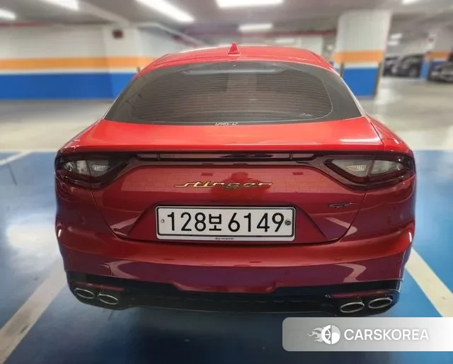 Kia Stinger 2019 Красный из Кореи, фото 2