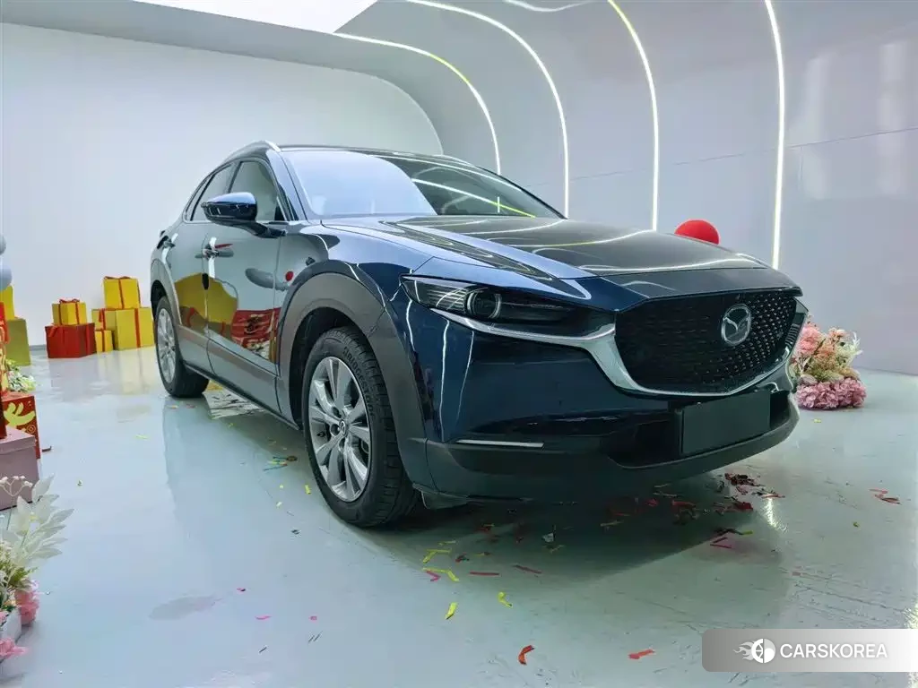 Mazda CX-30 2022 Синий из Китая, фото 2
