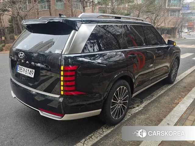 Hyundai Palisade (LX3) 2025 Темно-зеленый из Кореи, фото 2