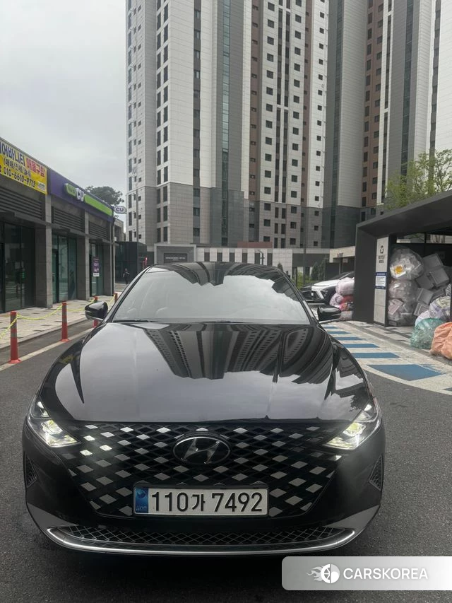 Hyundai The New Grandeur IG 2020 Черный из Кореи, фото 2