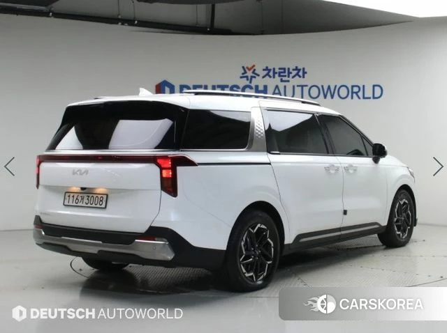 Kia The New Carnival 4th Generation 2023 Белый из Кореи, фото 5