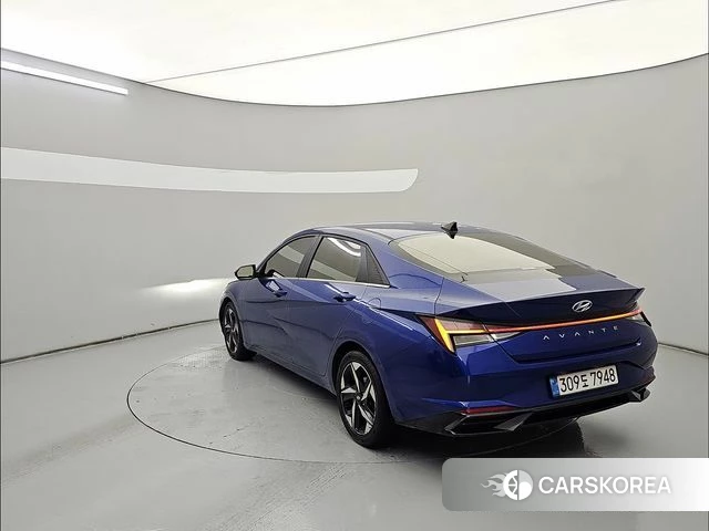Hyundai Avante (CN7) 2020 Синий из Кореи, фото 2