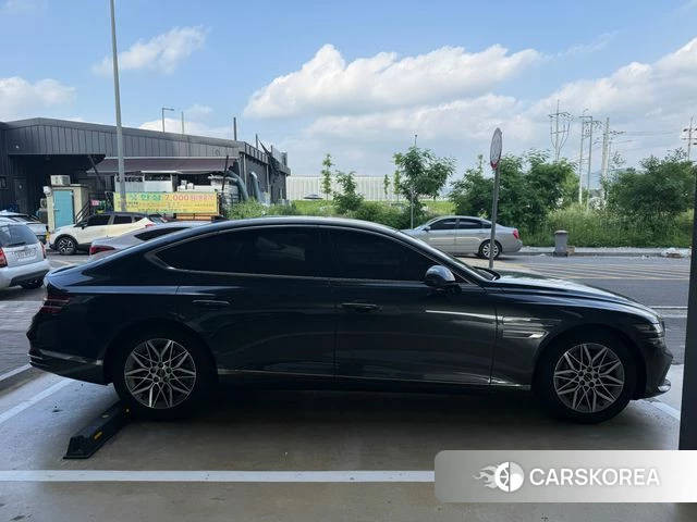 Genesis G80 (RG3) 2024 Темно-зеленый из Кореи, фото 4