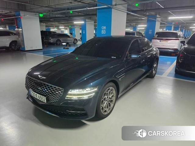 Genesis G80 (RG3) 2023 Черный из Кореи, фото 2