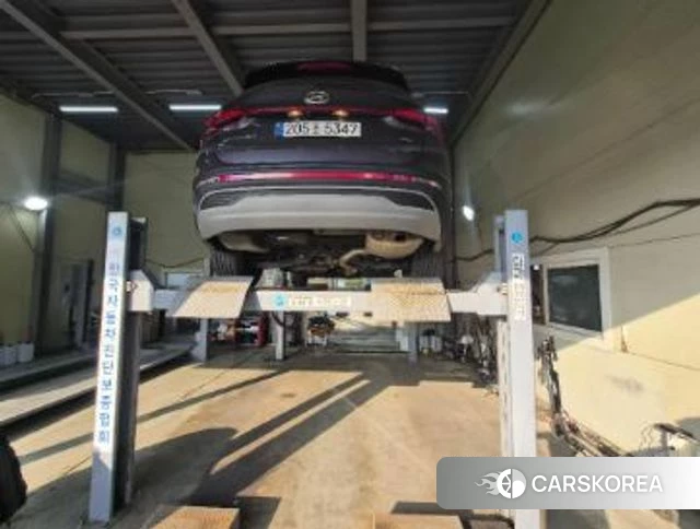 Hyundai The New Santa Fe 2021 Синий из Кореи, фото 2