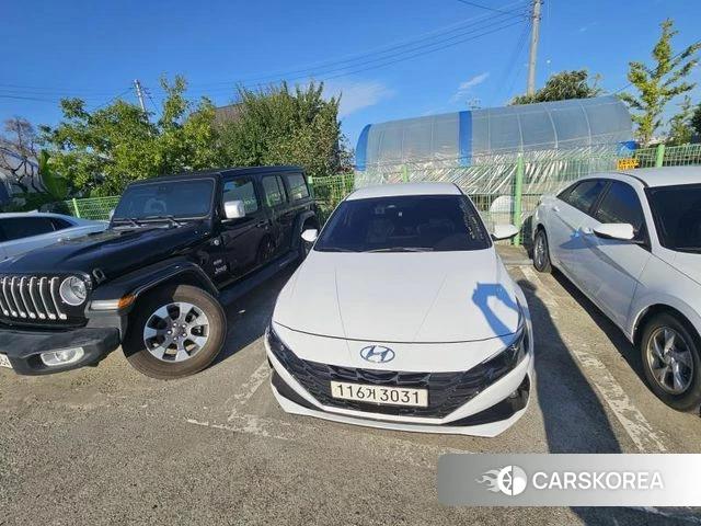 Hyundai Avante (CN7) 2021 Белый из Кореи, фото 2