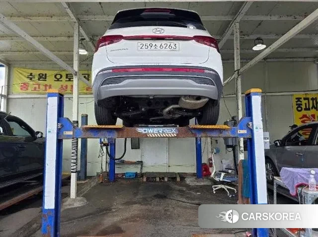 Hyundai The New Santa Fe 2021 Белый из Кореи, фото 2