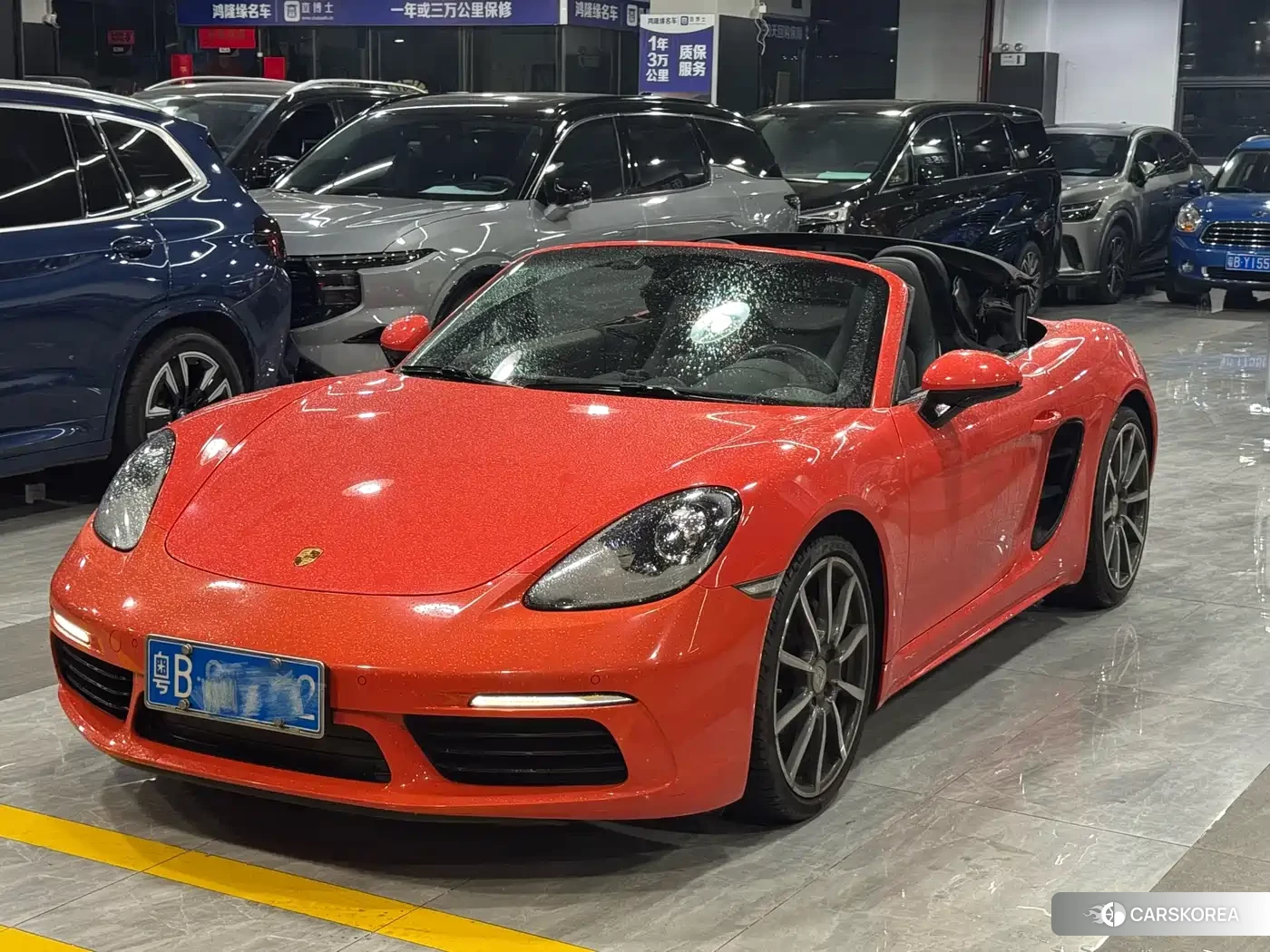 Porsche 718 2019 Yellow/orange из Китая, фото 2