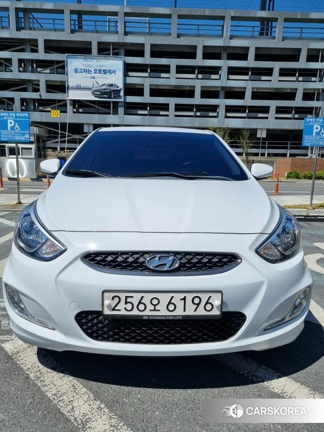 Hyundai Accent (New type) 2019 Белый из Кореи, фото 2