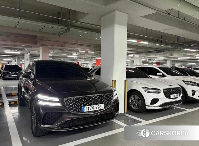 Genesis GV80 Coupe 2023 Фиолетовый из Кореи, фото 4