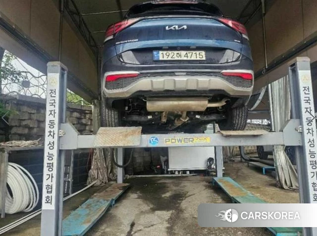 Kia Sportage 5th Generation Hybrid 2023 Синий из Кореи, фото 4