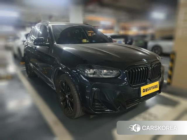 BMW X3 2021 Черный из Китая, фото 2