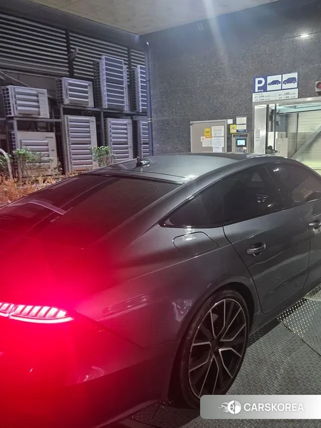 Audi S7 (4K) 2020 Серый из Кореи, фото 2