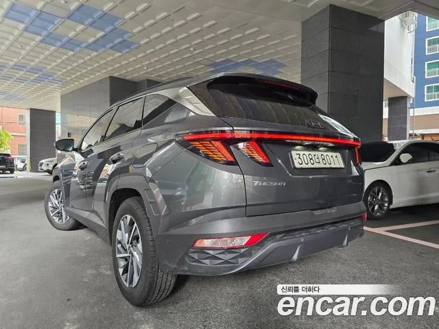 Hyundai Tucson Hybrid (NX4) 2023 Серебристо-серый из Кореи, фото 2