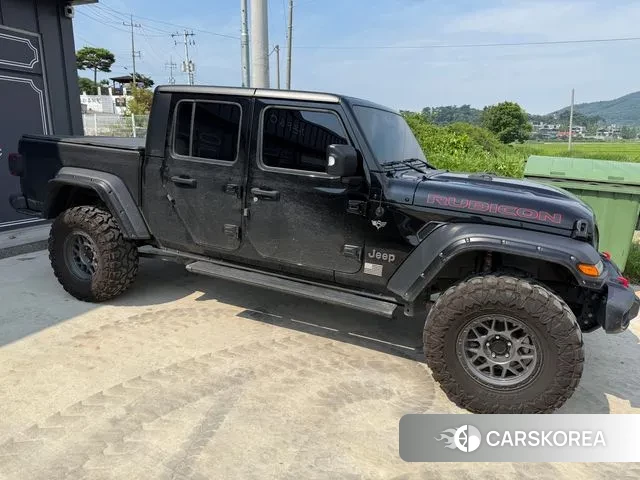 Jeep Gladiator (JT) 2022 Черный из Кореи, фото 2